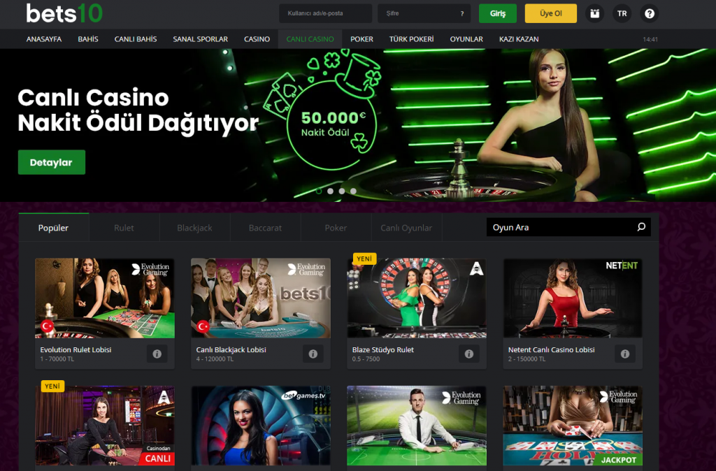 Casino Siteleri : Bets10